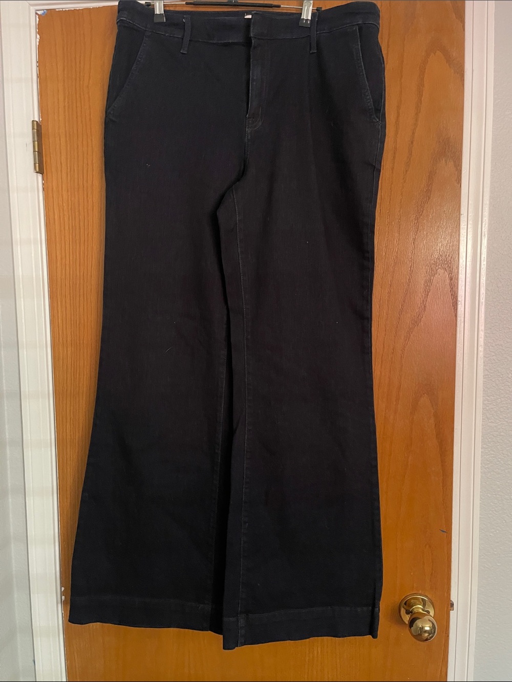 a new day Black Wide-Leg Flare Jeans